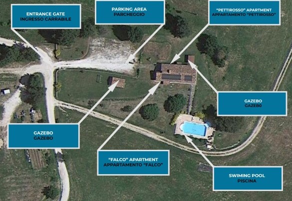 Ca Quattrocchi - Property Plan