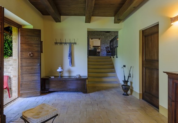 Main entrance to the villa, ground floor - Ca Seppe