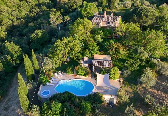 The property with swimming pool for exclusive use - Campodalto