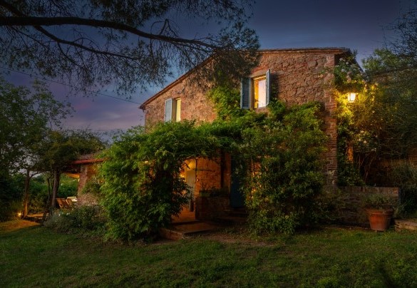 The house by night - Campodalto