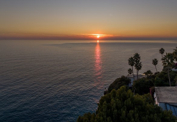The sunset sun – Casa Chiara