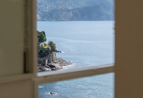 Panoramic view from a corner of the living room – Casa Chiara