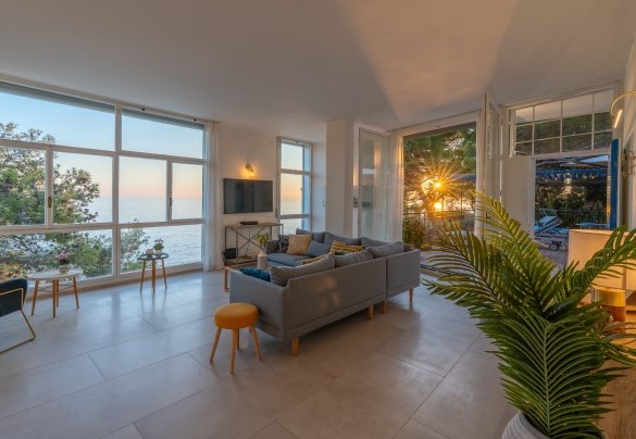 The sunset sun – Casa Chiara