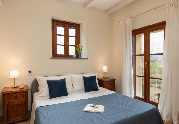 The double bedroom no. 5 on the first floor in the unit 2 – Casa da Sogno