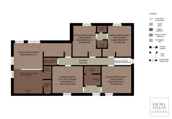 First Floor - Casa dei Fiamminghi
