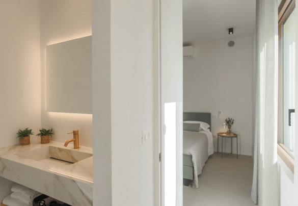 The French room with shower and basin without toilet between bedroom n.1 and bedroom n.2 - Casa dei Fiamminghi