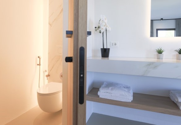 The toilet in bedroom n.3 - Casa dei Fiamminghi