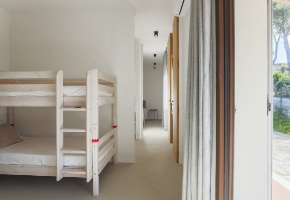 The twin bedroom with 2 bunk beds n.2 on the first floor - Casa dei Fiamminghi   