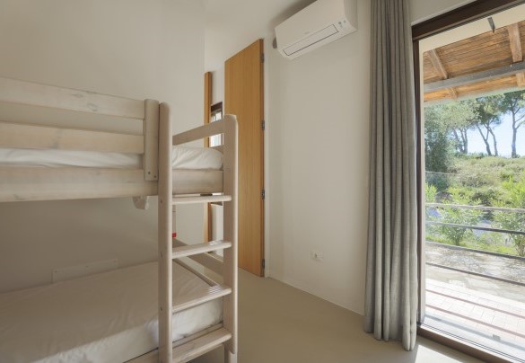 The twin bedroom with 2 bunk beds n.2 on the first floor - Casa dei Fiamminghi   