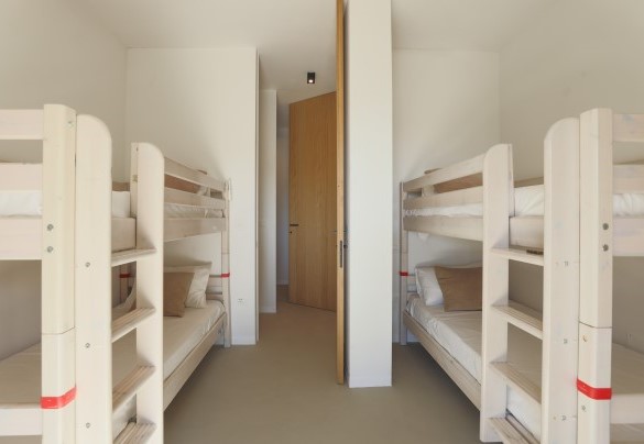 The twin bedroom with 2 bunk beds n.2 on the first floor - Casa dei Fiamminghi   