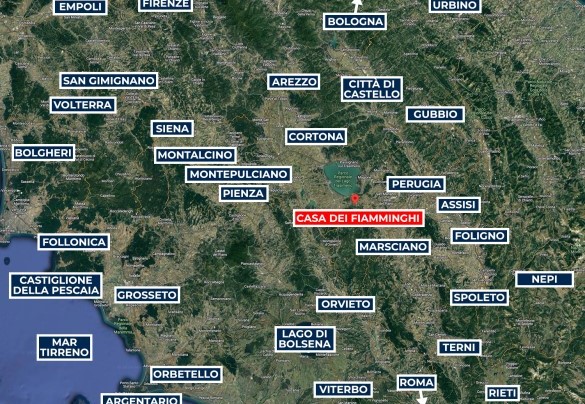 Map - Casa Dei Fiamminghi