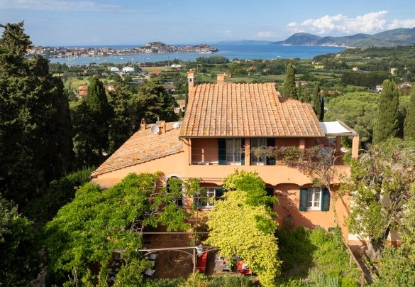 Suggestivo panorama sul golfo di Portoferraio - Casa del Duca