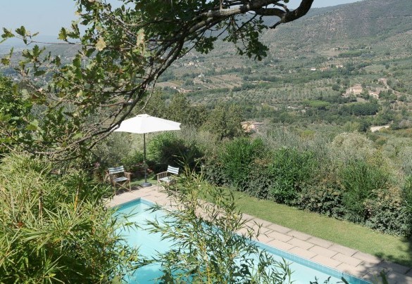 The park extends around the house for about 1000 sq m - Casa del Sole 