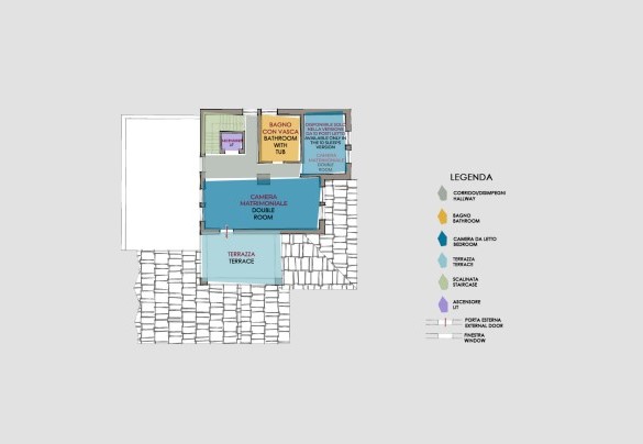 First Floor - Casa del Vento