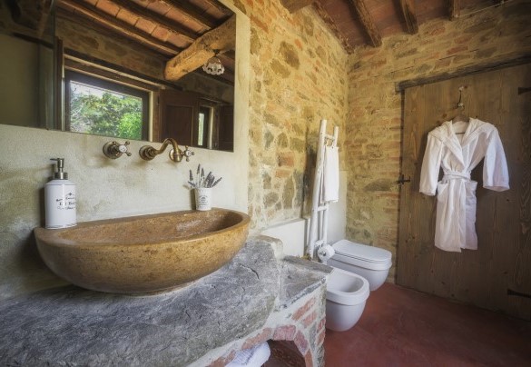 Bathroom n.3 with shower en-suite with room n.3  - Casa di Pan    