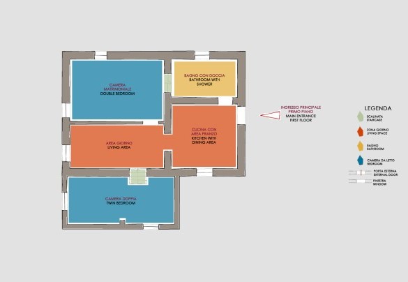 Casa di Pan - First Floor - Unit 2