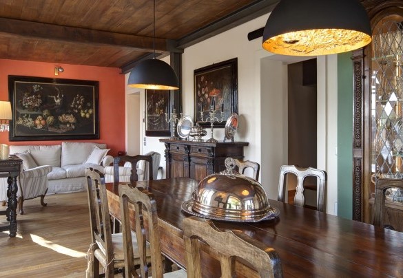 Zona pranzo collegata alla veranda – Casa Eugenia 
