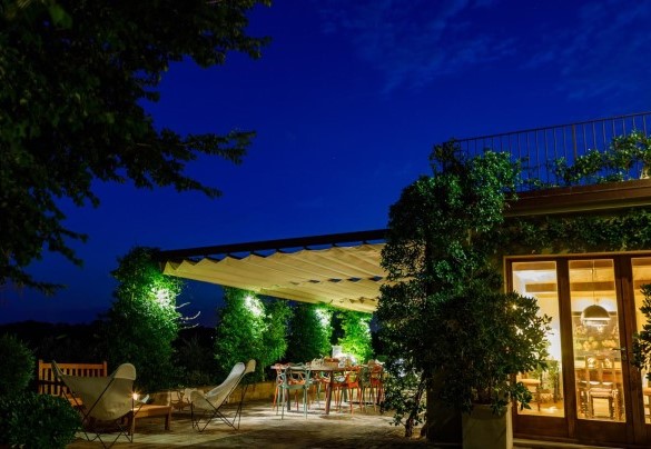 La splendida veranda panoramica – Casa Eugenia