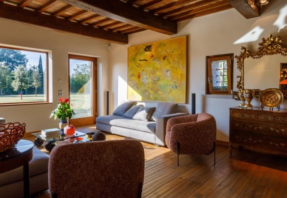 Zona lettura – Casa Eugenia