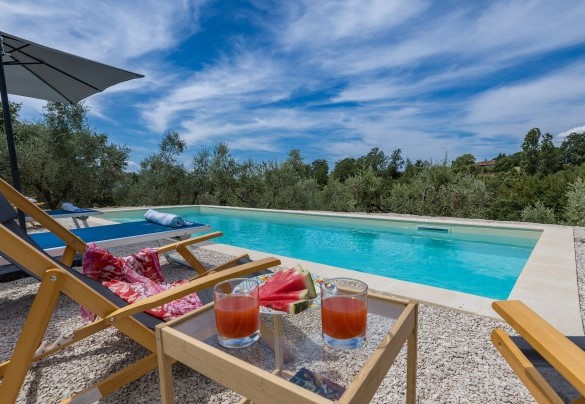 The beautiful private pool - Casa Eusebia