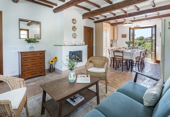 Open plan at the ground floor - Casa Eusebia 