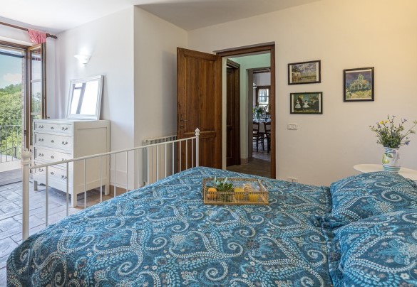  Double bedroom on the ground floor - Casa Eusebia