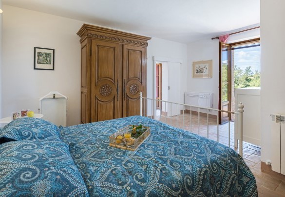  Double bedroom on the ground floor - Casa Eusebia