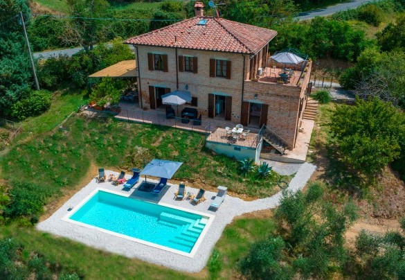 The property seen from above - Casa Eusebia