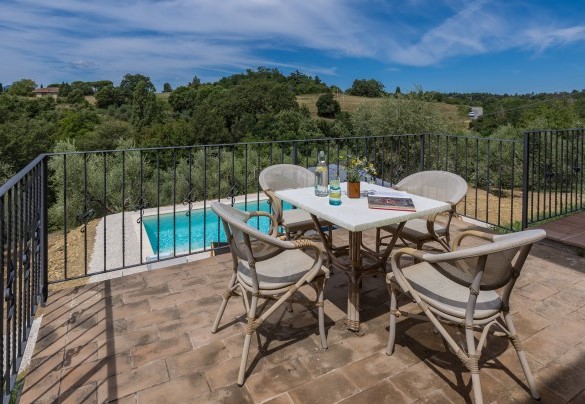 The panoramic terrace - Casa Eusebia