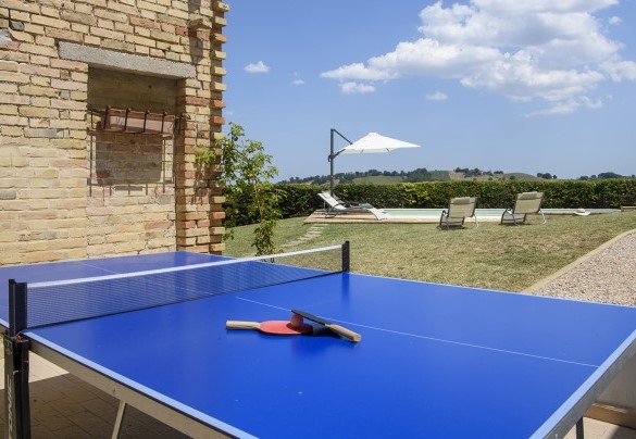 Tavolo da ping pong presente a Casa Felicità - Casa Felicità