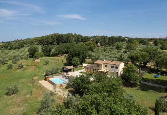 Villa dall'alto - Casa la Fenice 