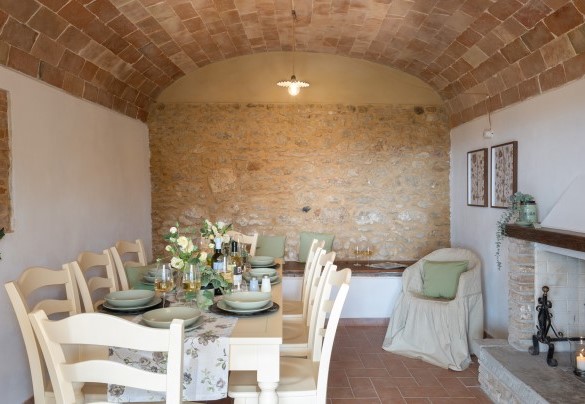 Elegante sala da pranzo - Casa la Fenice 