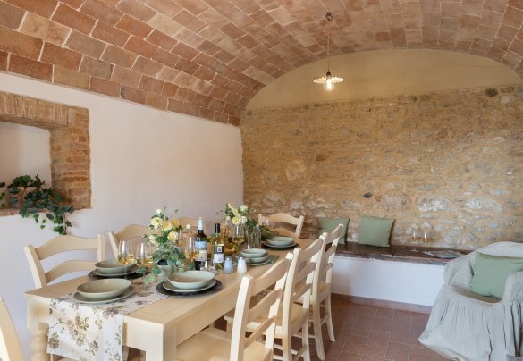 Elegante sala da pranzo - Casa la Fenice 