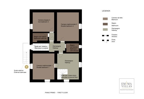 Casa La Pratellaccia - First Floor
