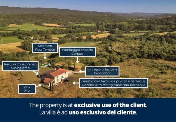 Casa La Pratellaccia - Property Plan