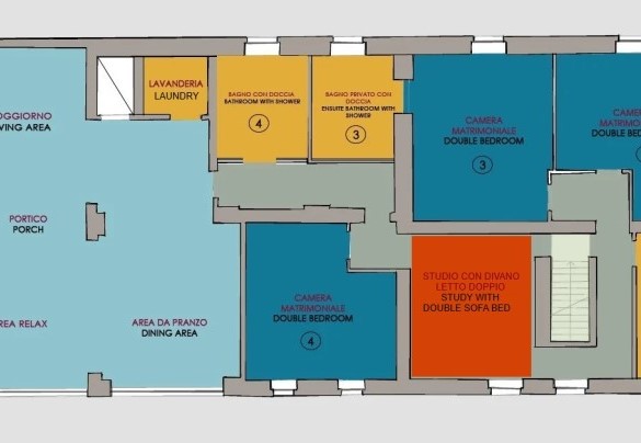 Casa Leonarda - First Floor