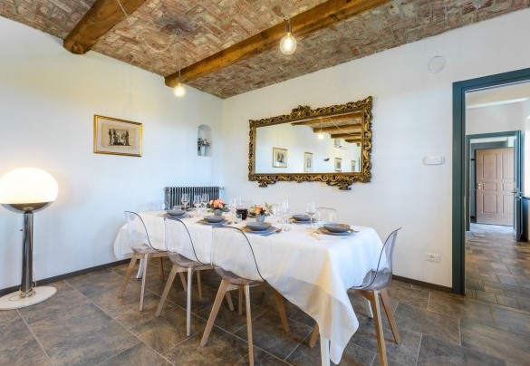 The dining area - Casa Leonarda