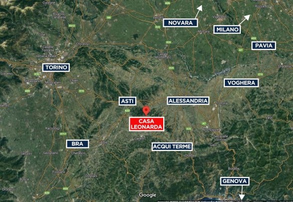 Casa Leonarda - Map