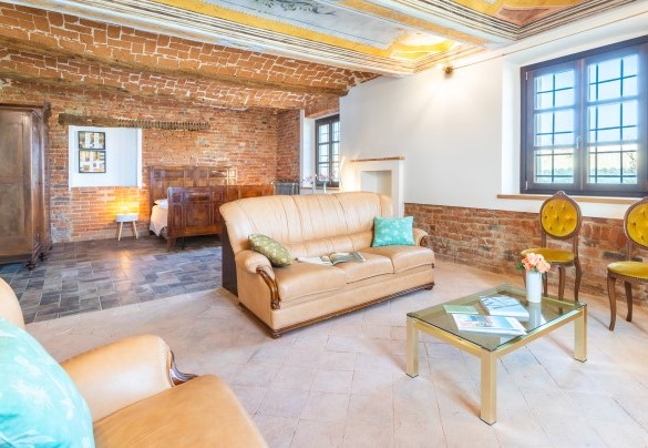 The ground floor is completed by a double bedroom - Casa Leonarda