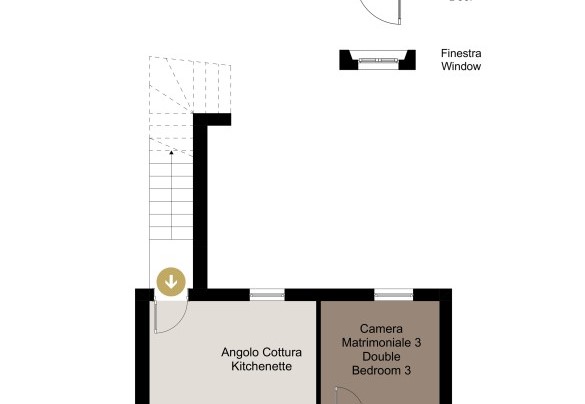 Casa Maestrale - Piano seminterrato