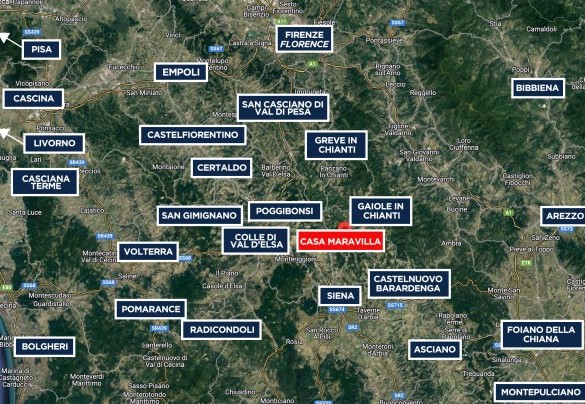 Casa Maravilla - Mappa 