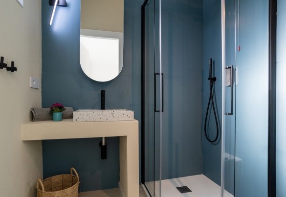 Bagno en suite con doccia n. 2 – Casa Moros