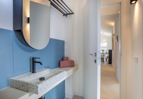 Bagno en suite con doccia n. 3 – Casa Moros
