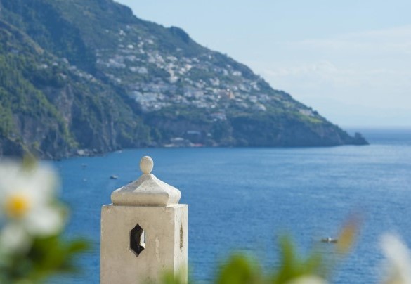 From all the rooms of the house you can enjoy a panoramic view of the Amalfi Coast – Casa Noemi 4+2
