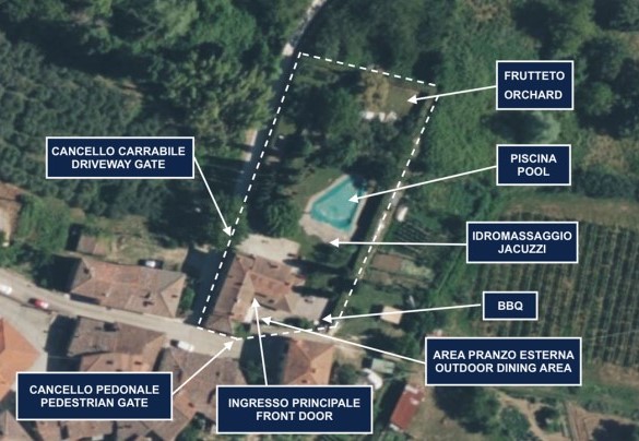 Casa Paggetti - Property Plan