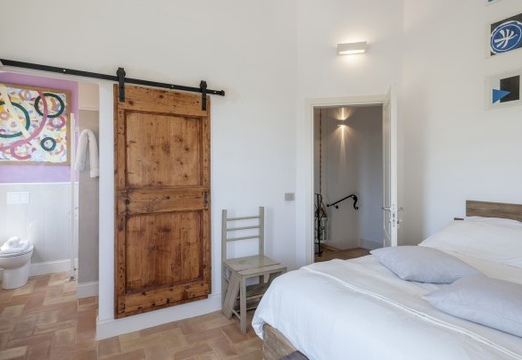 Double bedroom n.1 with en-suite bathroom on the second floor - Casa Pilar