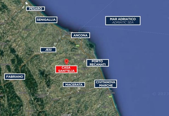 Casa Sant'Elia - Map