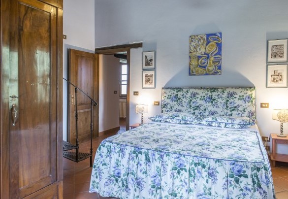 Double bedroom on the first floor (unit n.1) - Casa Torrione   