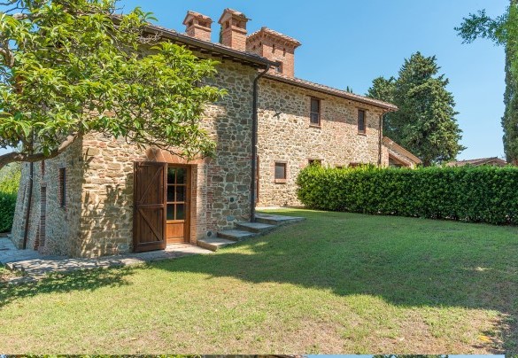 The house whose characteristic is represented by the so-called “torrione” or small tower that stands sentry over the building - Casa Torrione