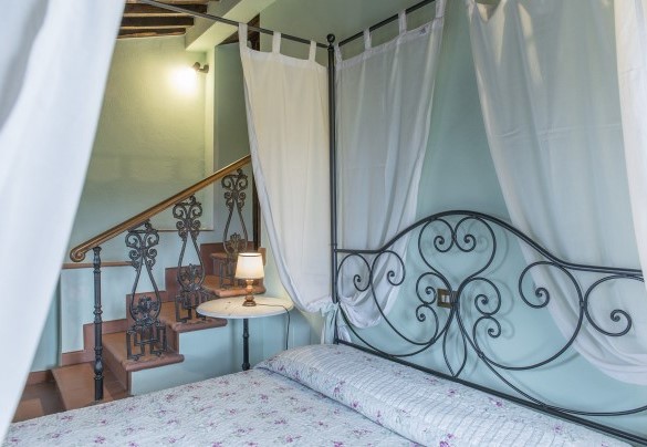 Double bedroom on the first floor (unit n.2) - Casa Torrione
